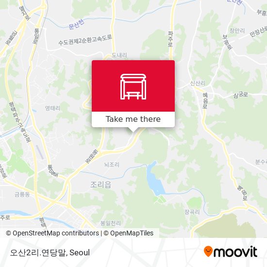 오산2리.연당말 map