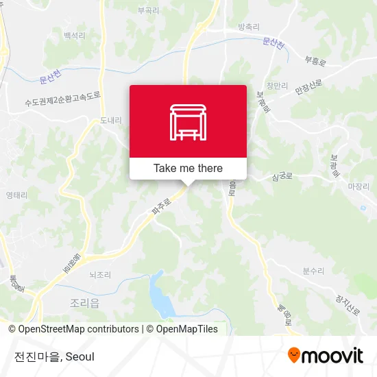 전진마을 map