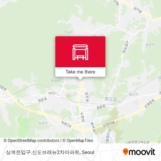 상계전입구.신도브래뉴2차아파트 map