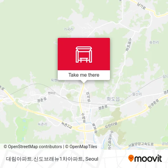 대림아파트.신도브래뉴1차아파트 map