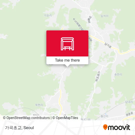 가곡초교 map