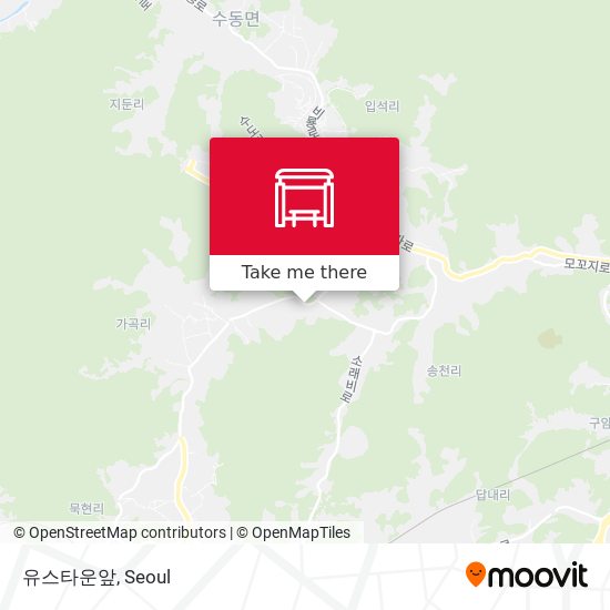 유스타운앞 map