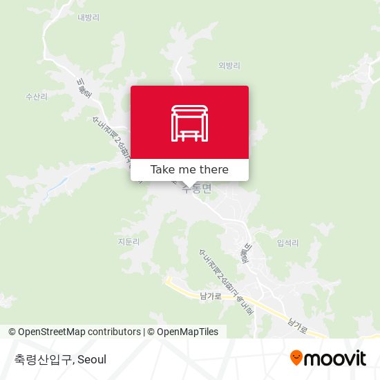 축령산입구 map