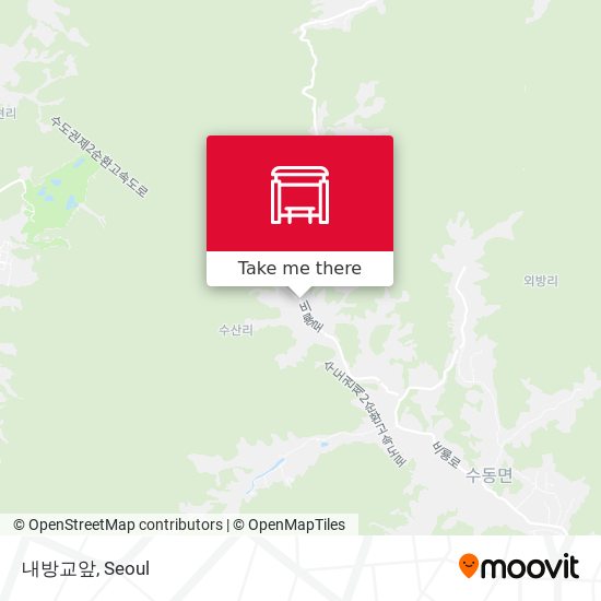 내방교앞 map