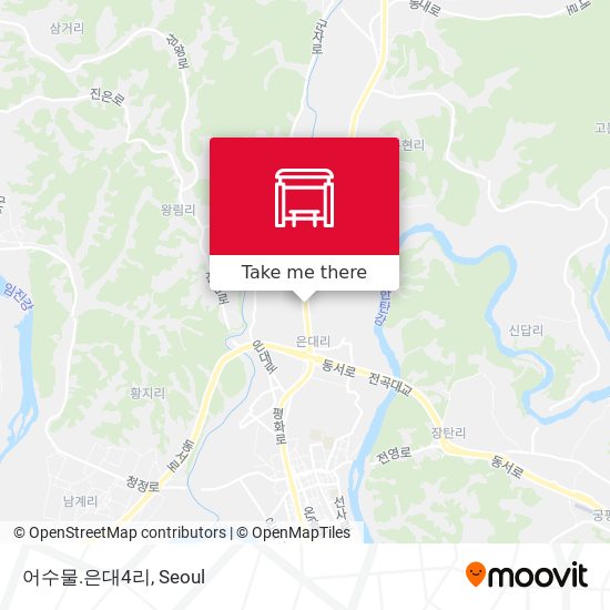 어수물.은대4리 map