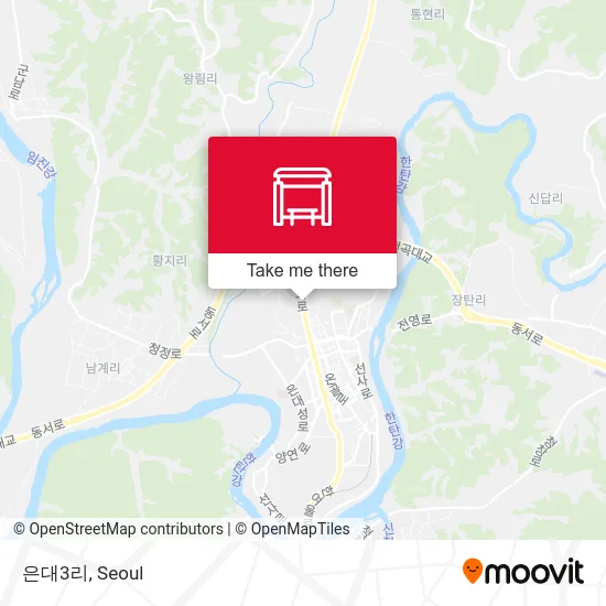 은대3리 map
