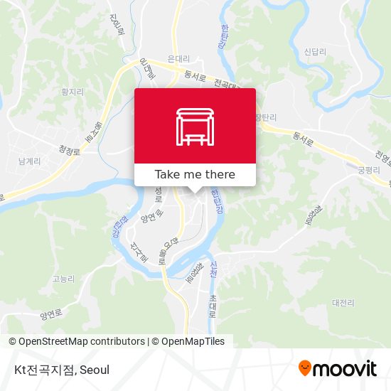 Kt전곡지점 map