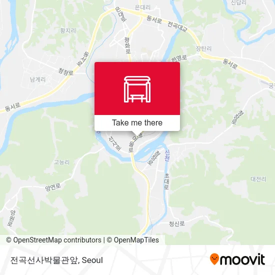 전곡선사박물관앞 map