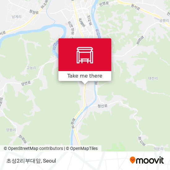 초성2리부대앞 map