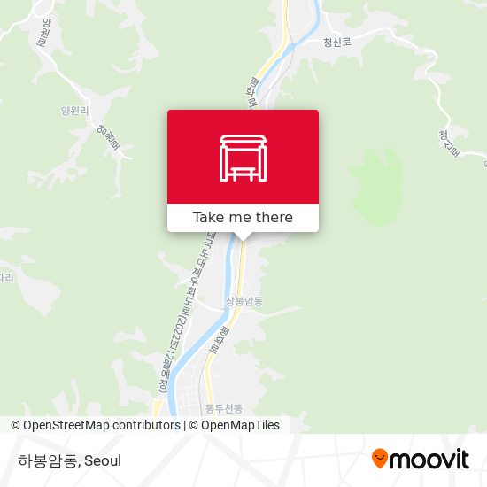 하봉암동 map