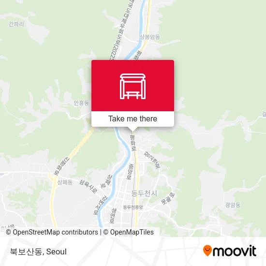 북보산동 map