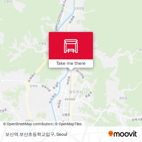 보산역.보산초등학교입구 map