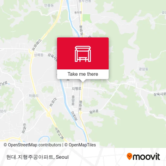 현대.지행주공아파트 map