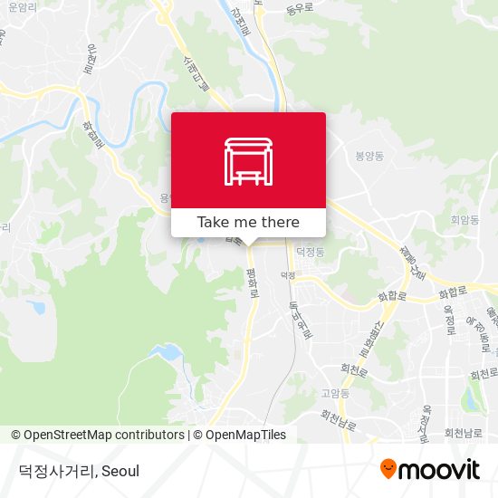 덕정사거리 map