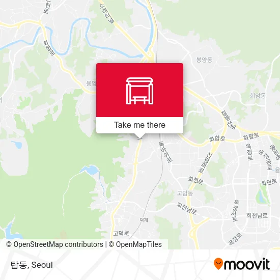 탑동 map