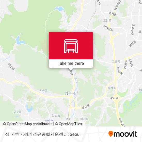 샘내부대.경기섬유종합지원센터 map