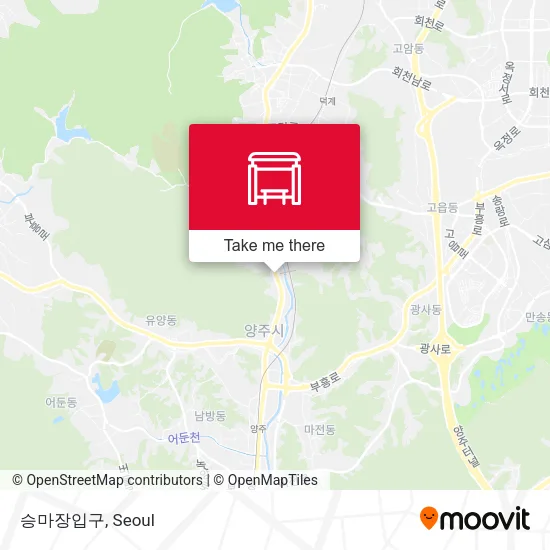 승마장입구 map