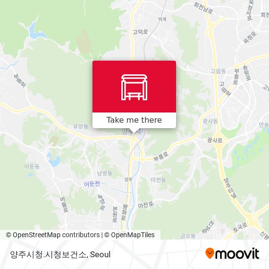 양주시청.시청보건소 map