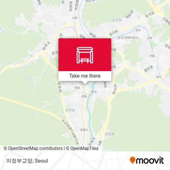 의정부교앞 map