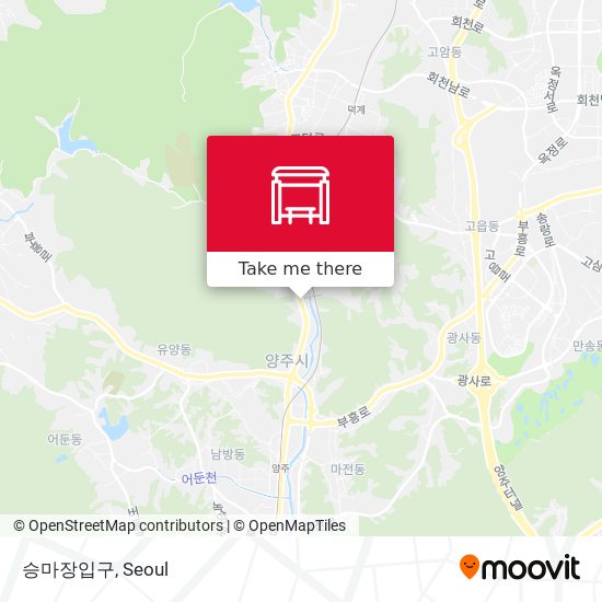 승마장입구 map