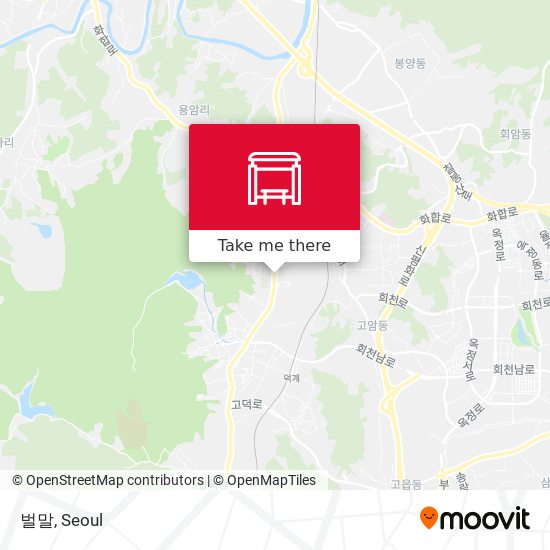 벌말 map