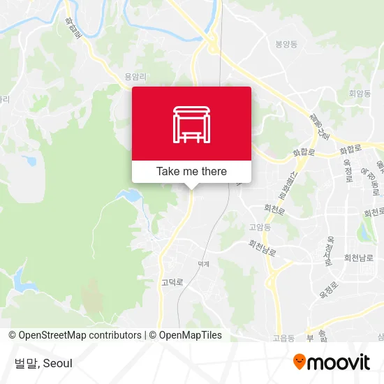 벌말 map