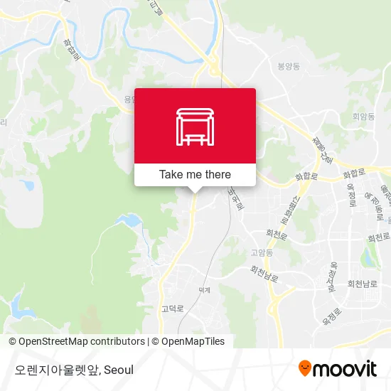 오렌지아울렛앞 map