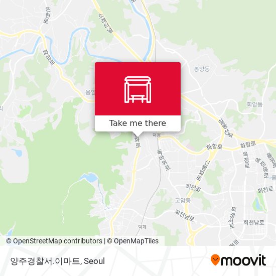 양주경찰서.이마트 map