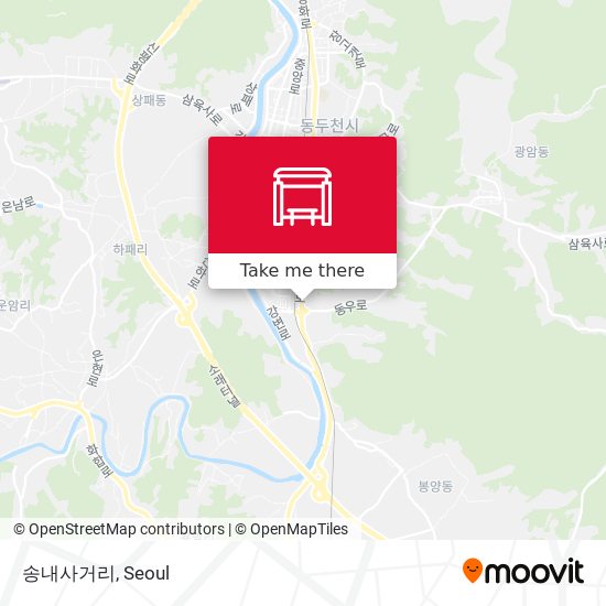송내사거리 map
