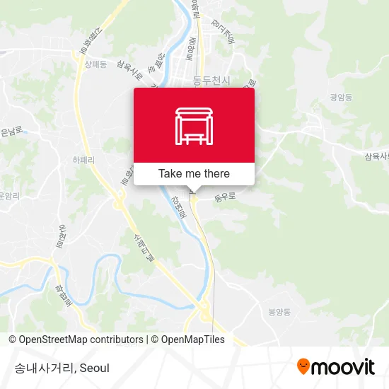 송내사거리 map