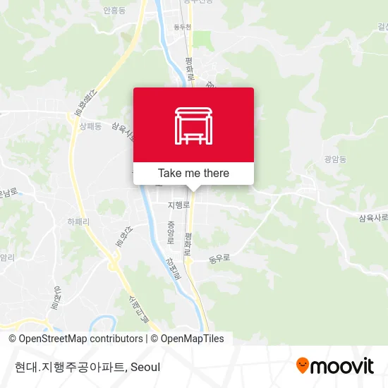 현대.지행주공아파트 map