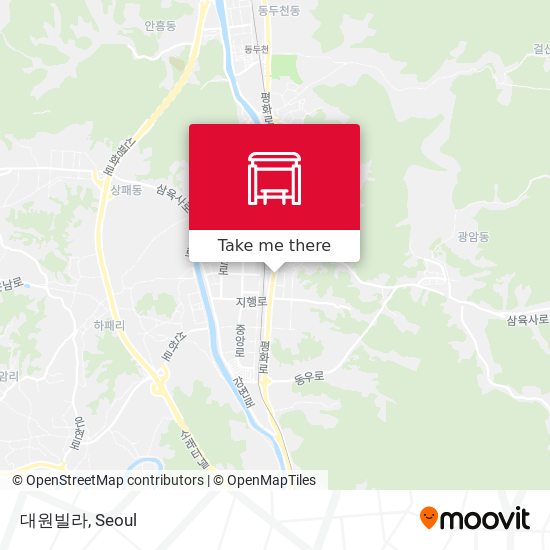 대원빌라 map