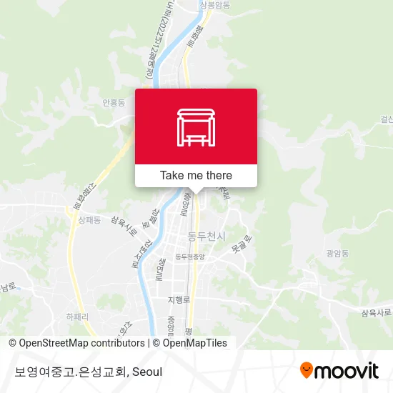 보영여중고.은성교회 map