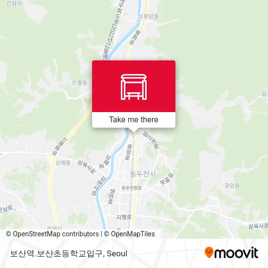 보산역.보산초등학교입구 map