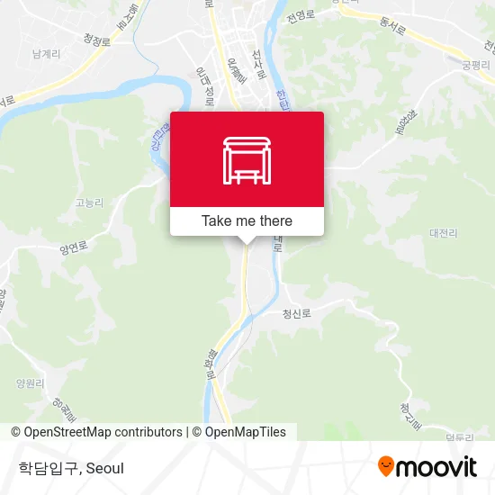 학담입구 map