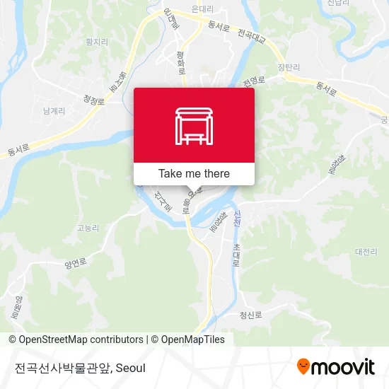 전곡선사박물관앞 map