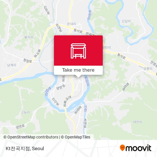 Kt전곡지점 map