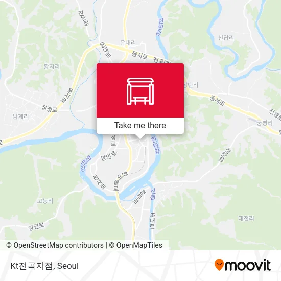 Kt전곡지점 map