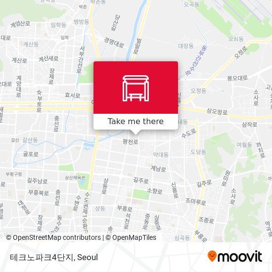 테크노파크4단지 map