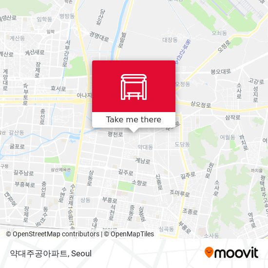 약대주공아파트 map