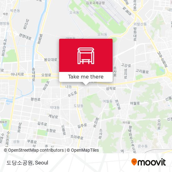 도당소공원 map