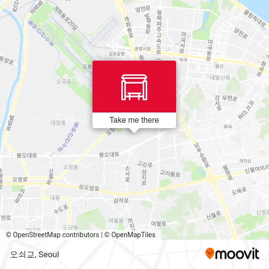 오쇠교 map