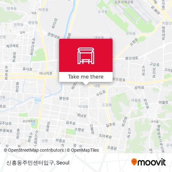 신흥동주민센터입구 map