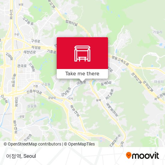 어정역 map