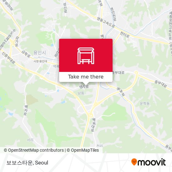 보보스타운 map