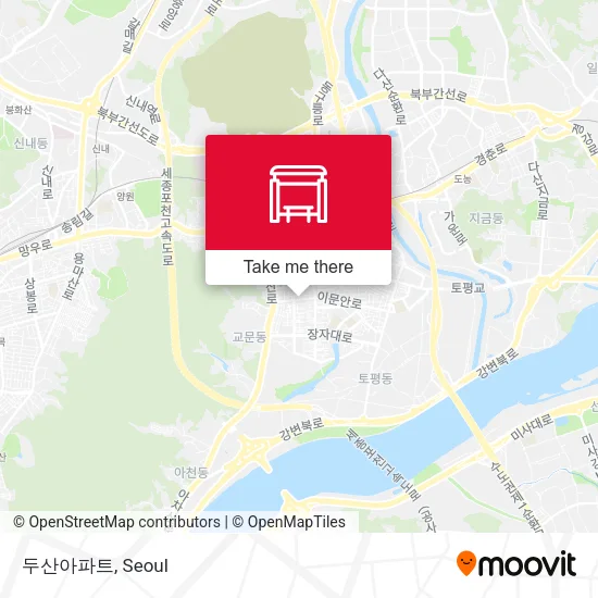 두산아파트 map