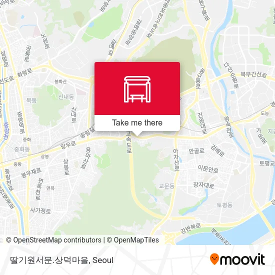 딸기원서문.상덕마을 map
