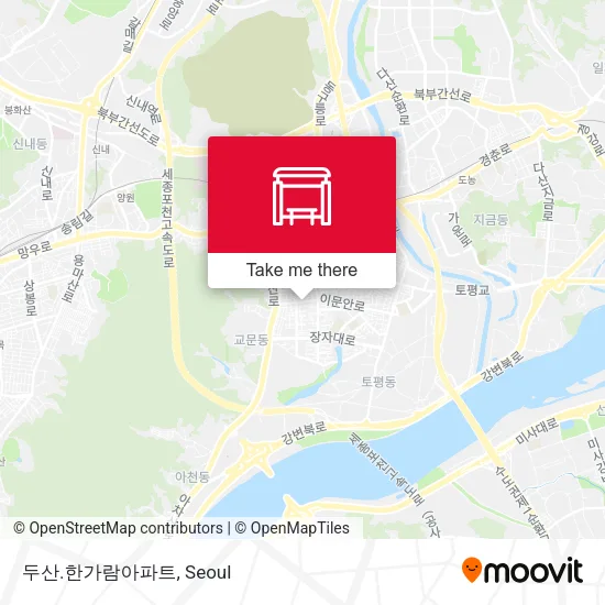 두산.한가람아파트 map