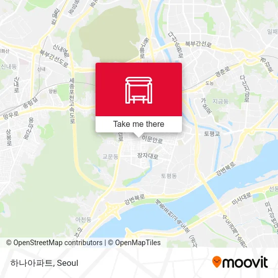 하나아파트 map