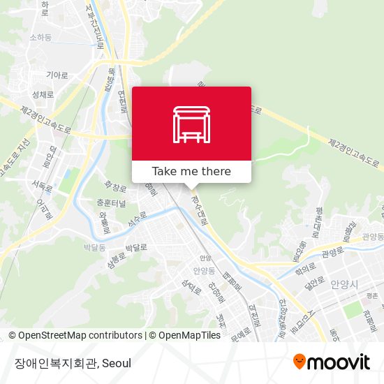 장애인복지회관 map